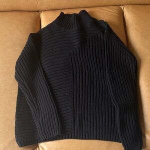 Vince Camuto Women's Black Cowl Neck Sweater